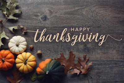 Thanksgiving Day Closures and Modified Trash Collection
