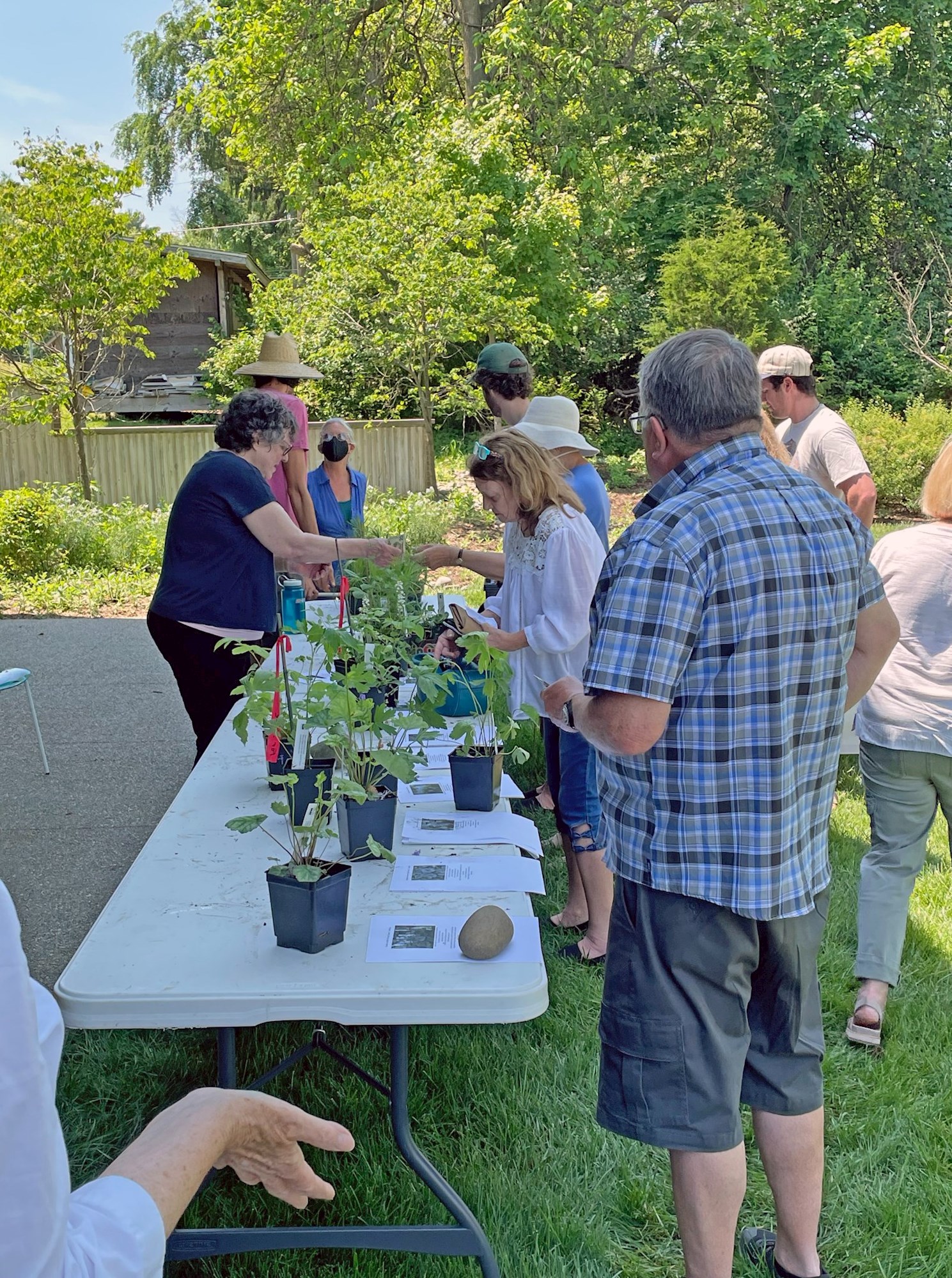 Native Plant Sale held on May 21, 2022
