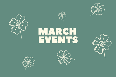 March Events for Adults at the Library