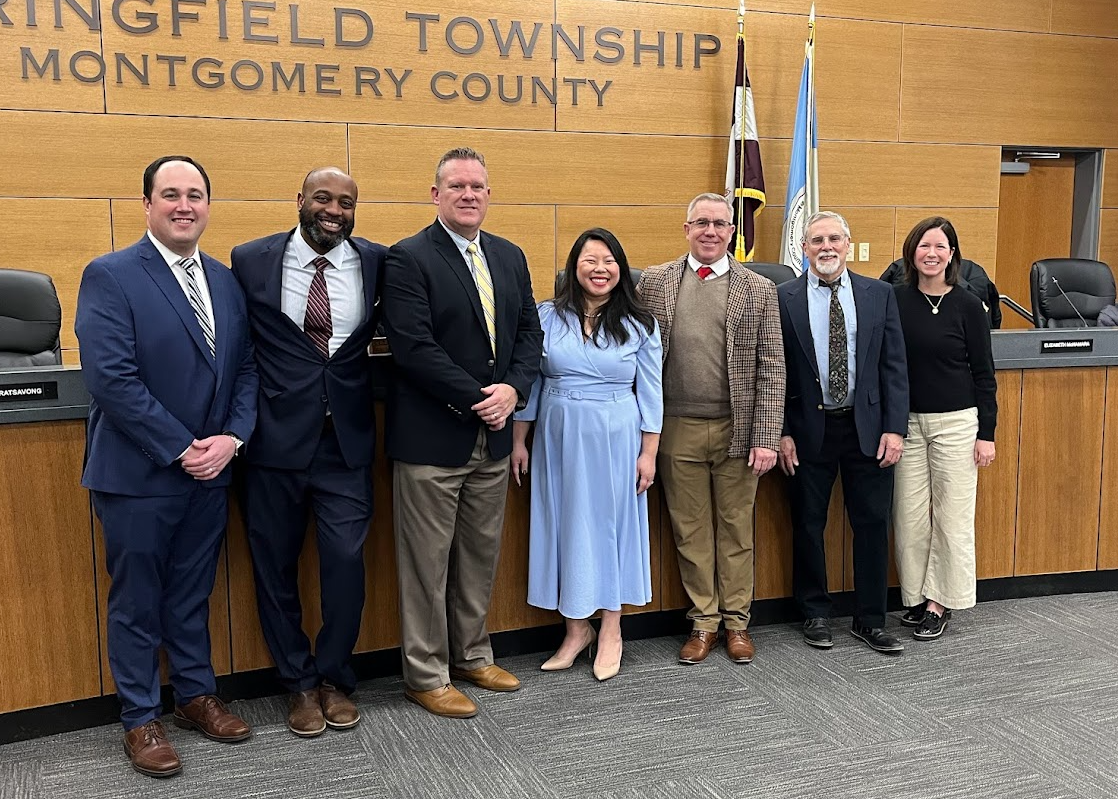 Springfield Township Welcomes New Commissioners and Announces Board Leadership Changes