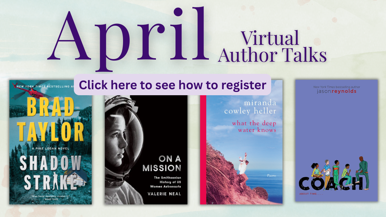April Virtual Author Talks