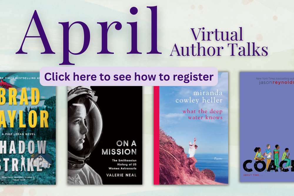 April Virtual Author Talks