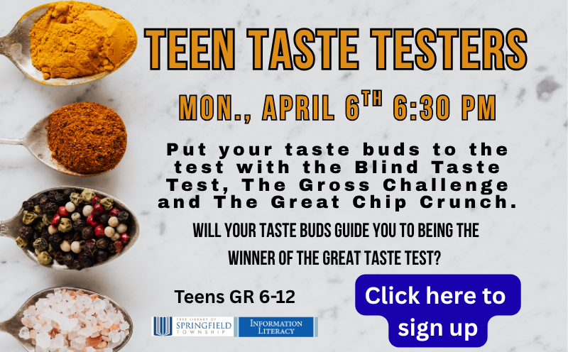 Teen Taste Testers