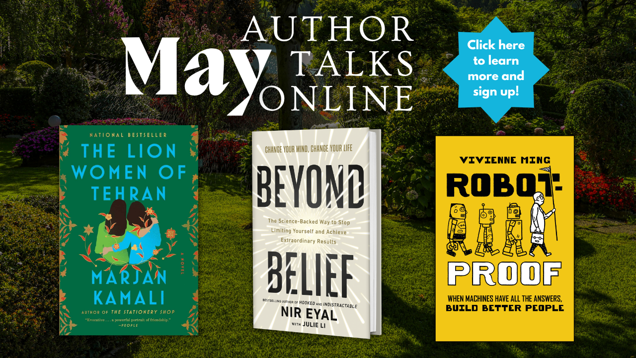 May Virtual Author Talks