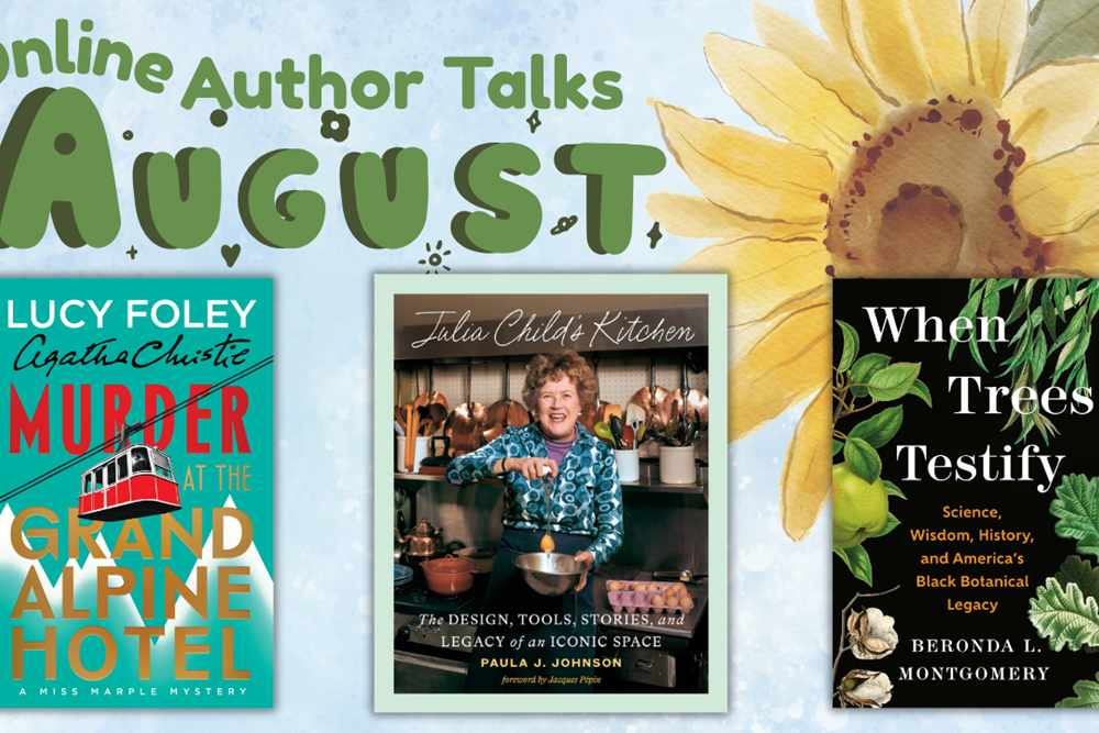 August Virtual Author Talks