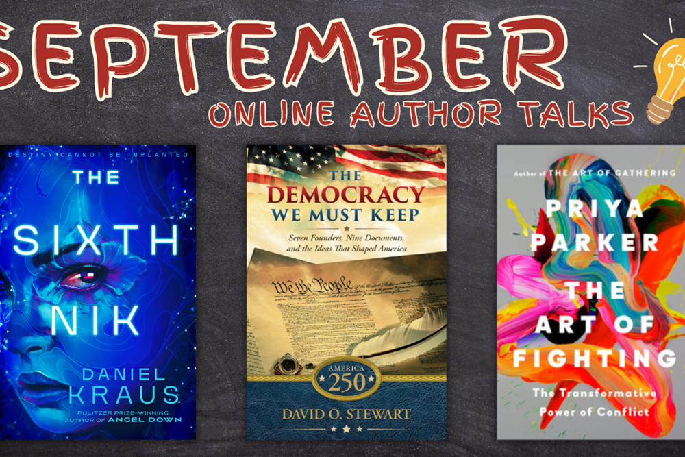 Sept Virtual Author Talks