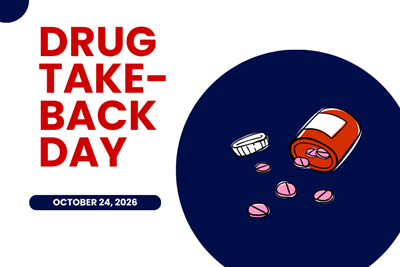 Drug Take Back Day - October 24th