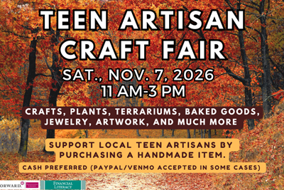 Fall Teen Craft Fair for 2026