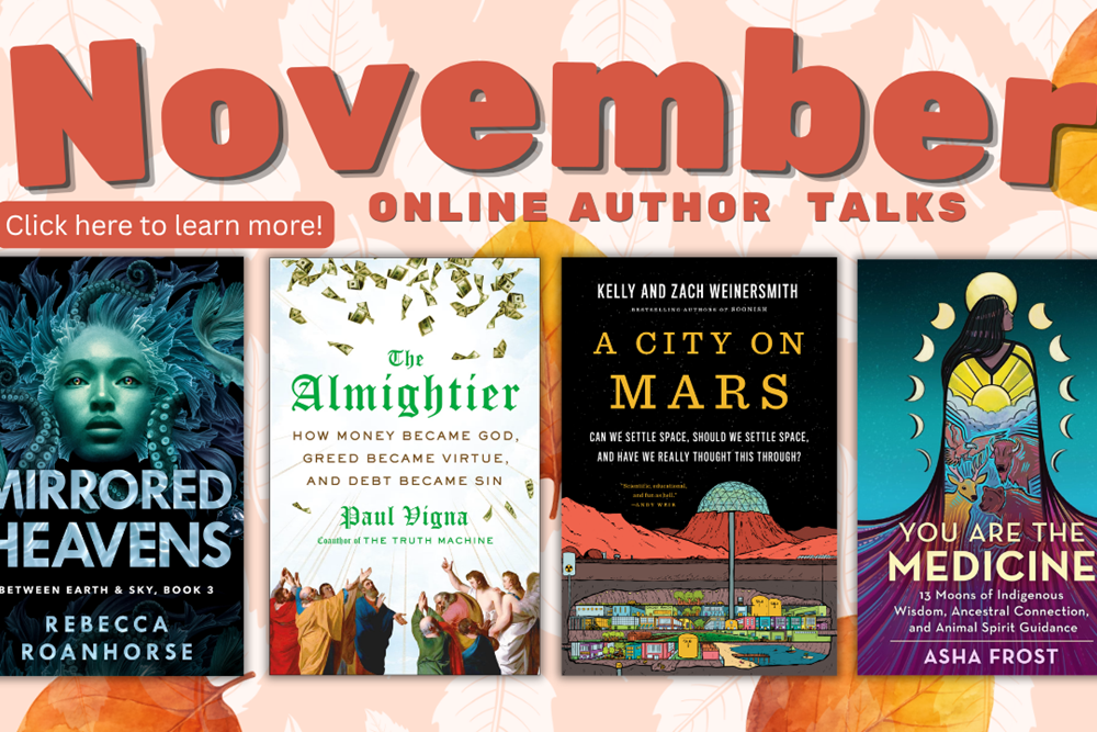 Nov Virtual Author Talks